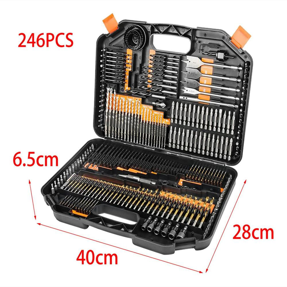 Kit Juego De Brocas 246 Piezas img #2