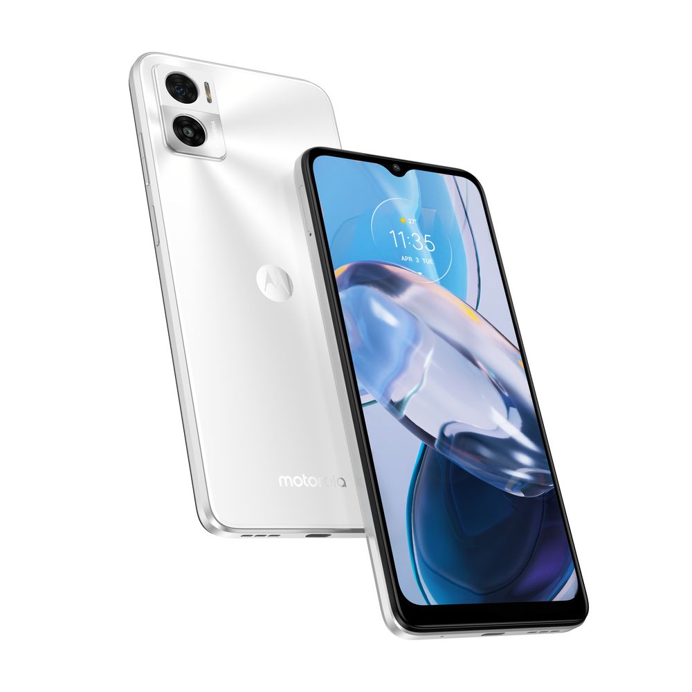 Celular MOTOROLA Moto E22 128 GB 4 GB RAM Blanco img #1