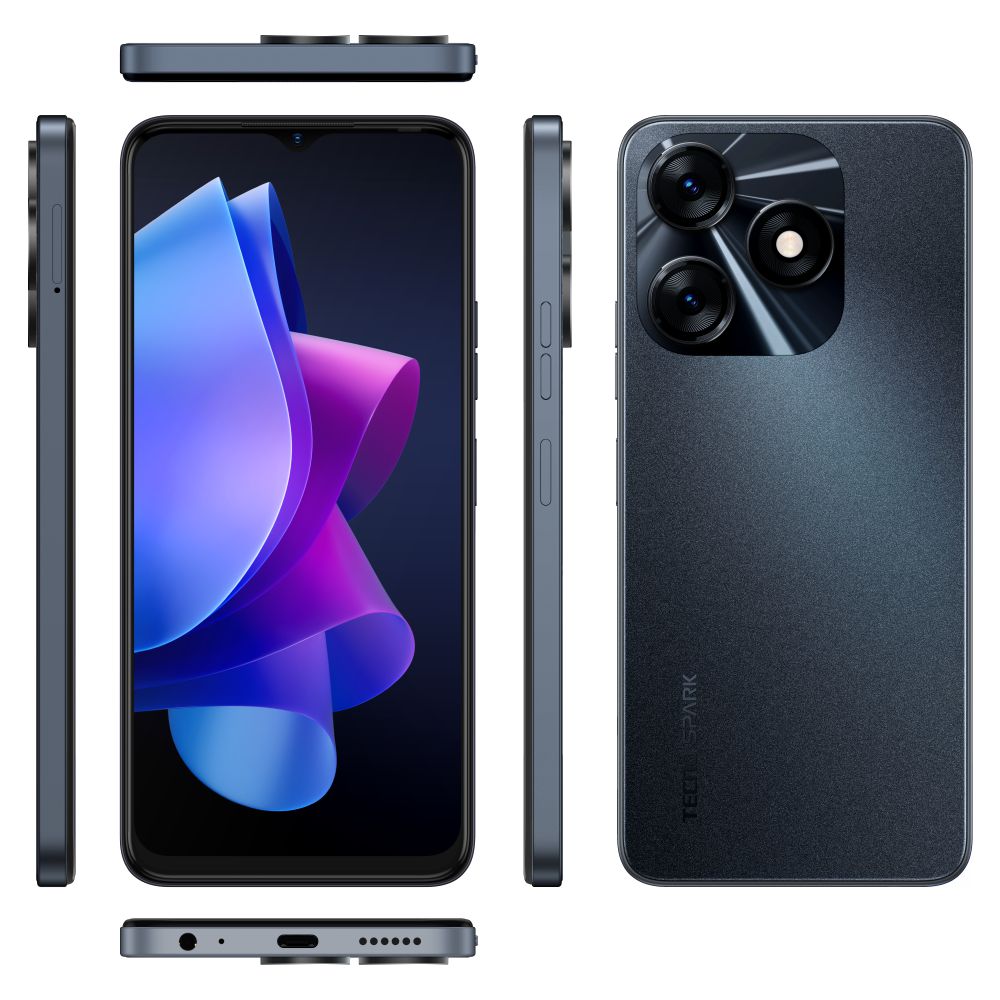 Celular TECNO MOBILE Tecno Spark 10 128 GB 8 GB RAM Negro img #4