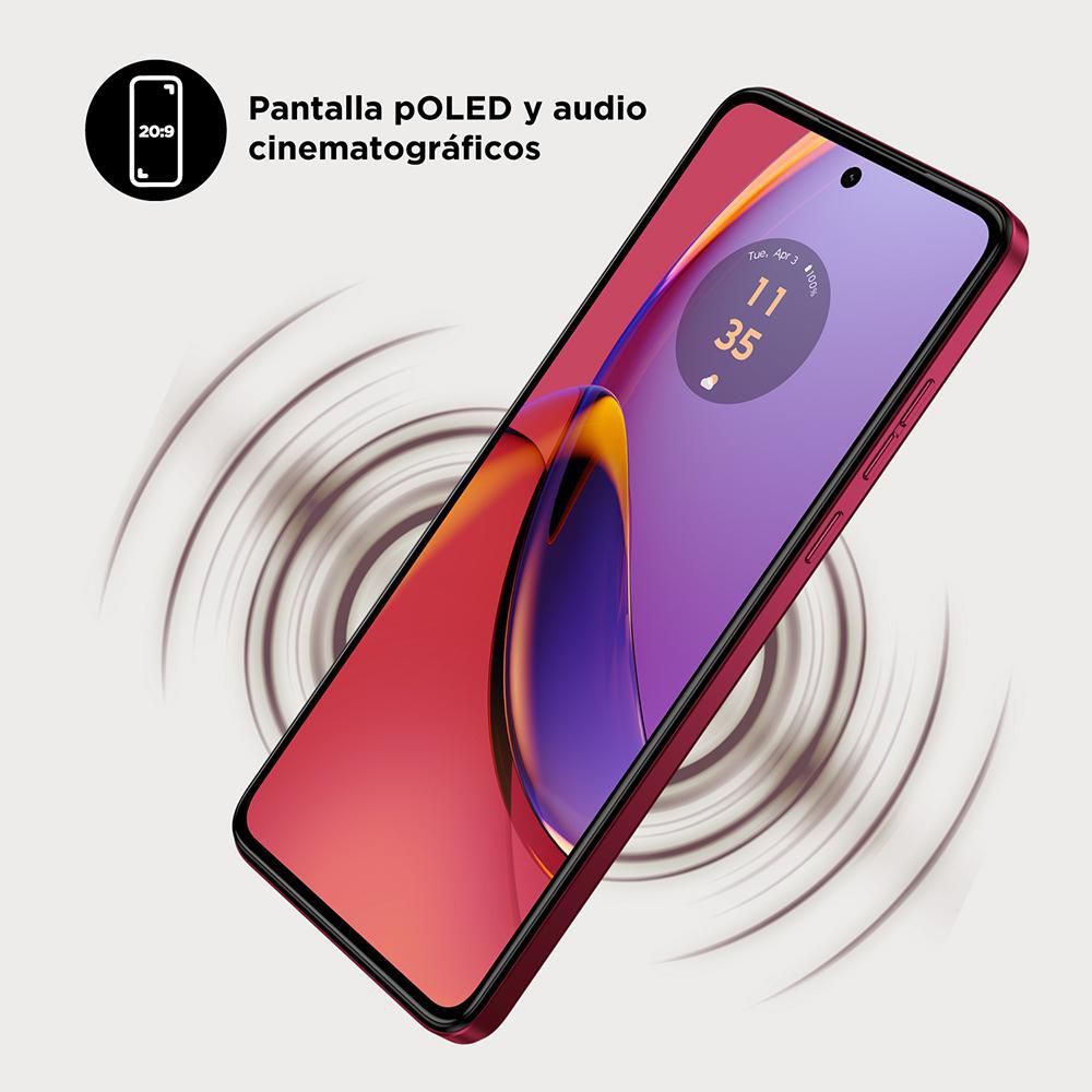 Celular MOTOROLA Moto G84 5G 256 GB 8 GB RAM Rojo img #7