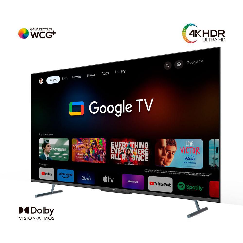 Televisor KALLEY 55 pulgadas QLED Uhd4K Smart TV KGTV55UHDQV 4KUHD QLED Smart TV Google img #3