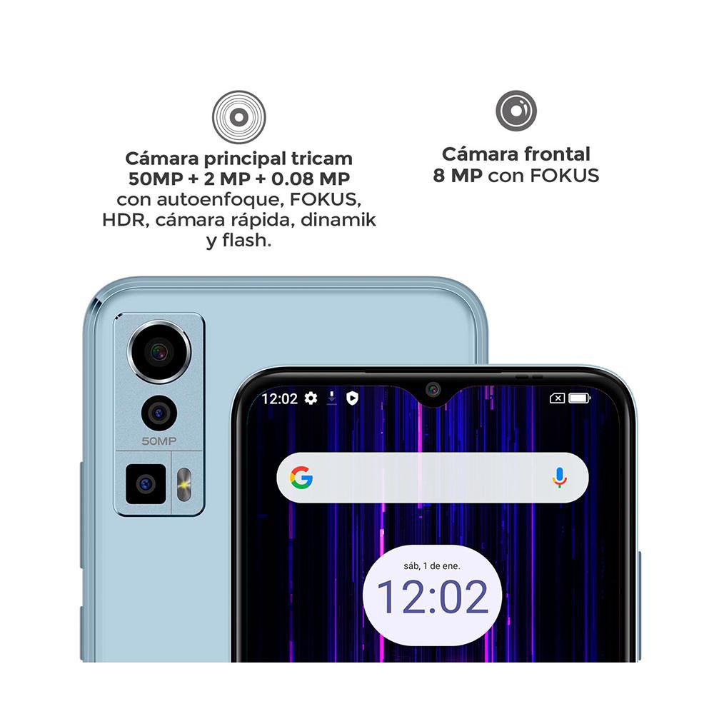 Celular KALLEY Black G2 128 GB 4 GB RAM Azul img #8