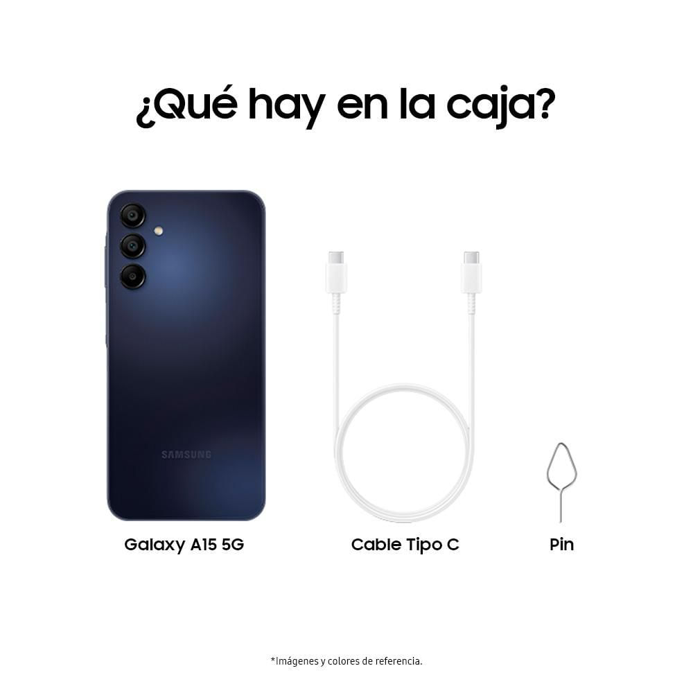 Celular SAMSUNG Galaxy A15 128 GB 6 GB RAM NEGRO img #5