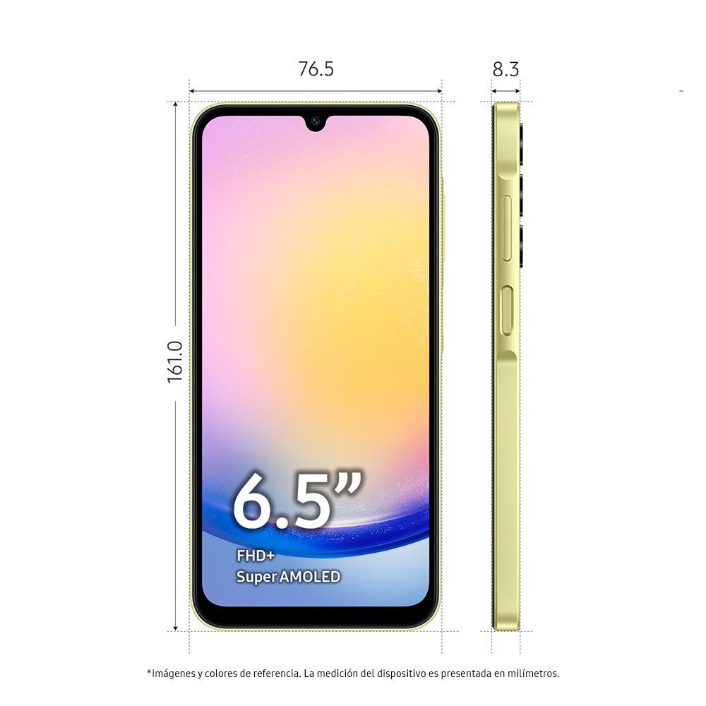 Celular SAMSUNG Galaxy A25 5G 128 GB 6 GB RAM AMARILLO img #3