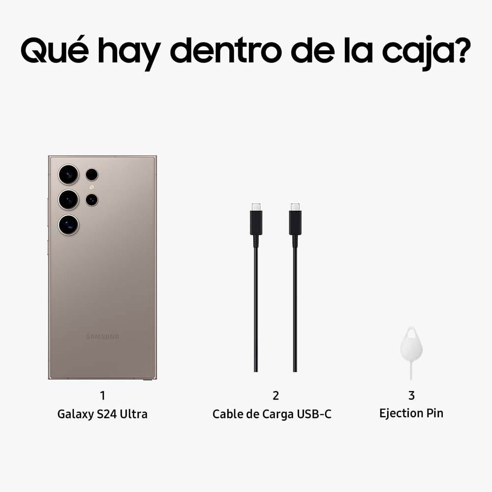 Celular SAMSUNG Galaxy S24 ULTRA AI 5G 512 GB 12 GB RAM GRIS  + Cover img #8