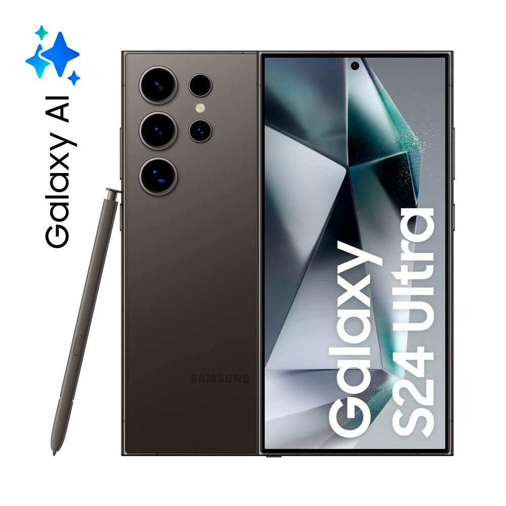 Celular SAMSUNG Galaxy S24 ULTRA AI 5G 512 GB 12 GB RAM NEGRO  + Cover img #1