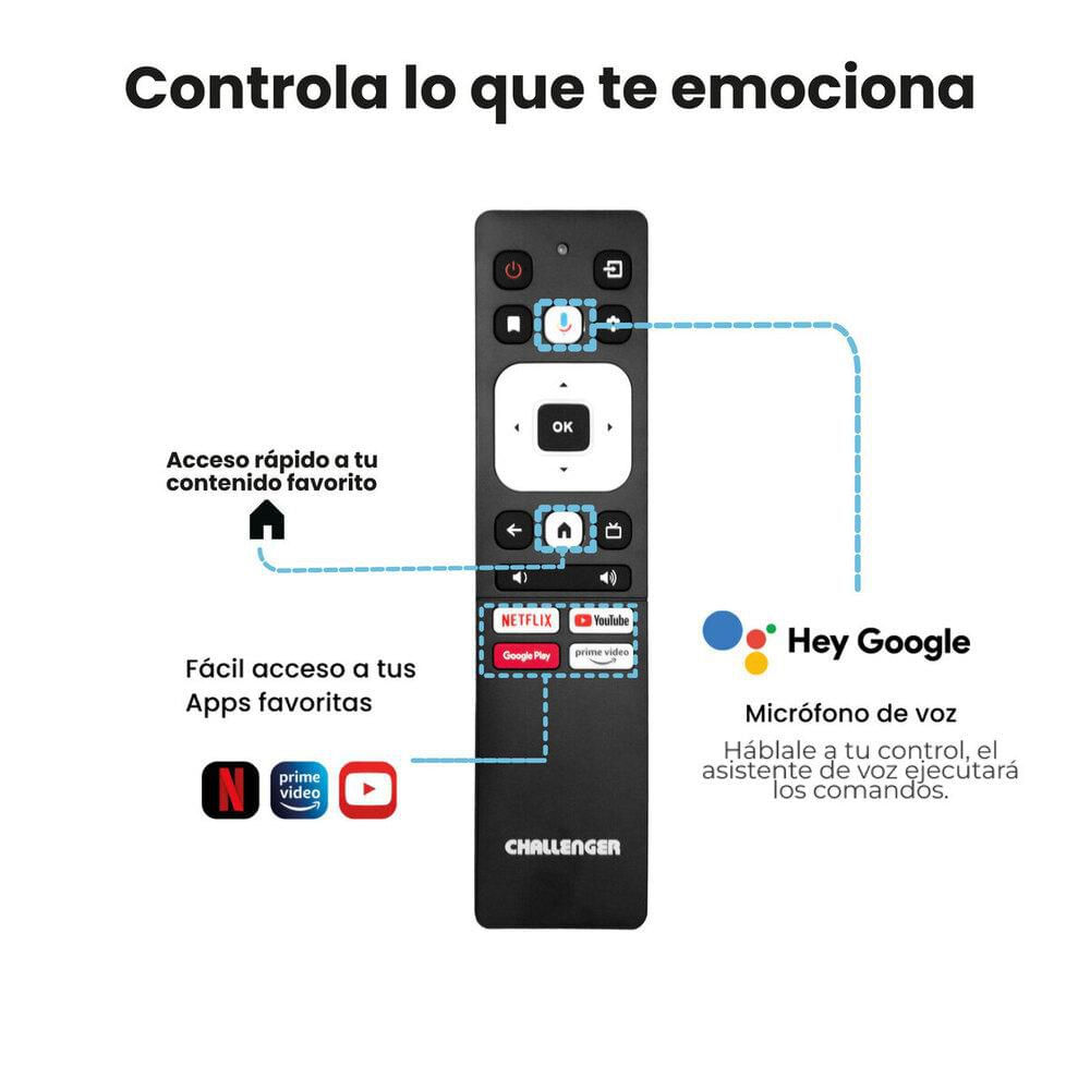 Televisor CHALLENGER 32 pulgadas LED Hd Smart TV LED32LO69 img #8