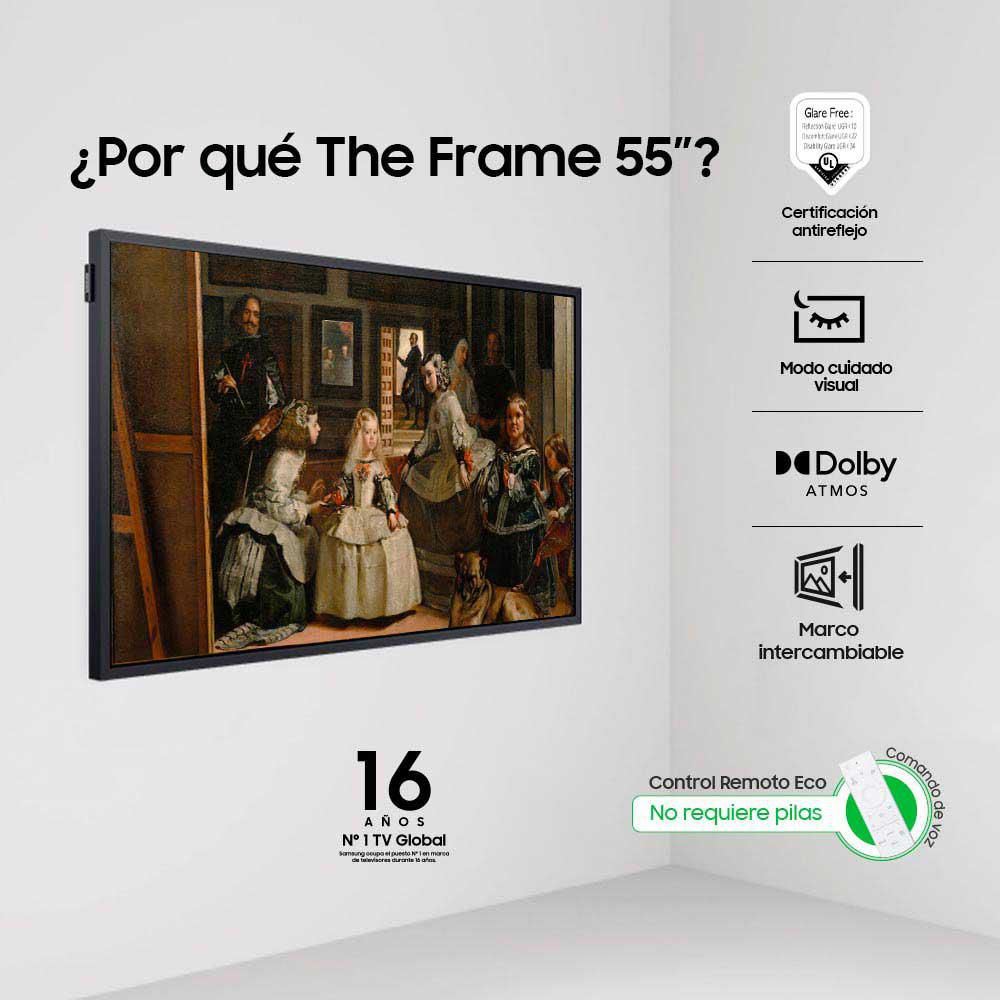 Televisor SAMSUNG 55 pulgadas QLED Uhd4K Lifestyle FQN55LS03BAK2 img #3