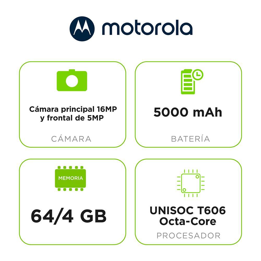 Celular MOTOROLA G04 64 GB 4 GB RAM Verde img #2