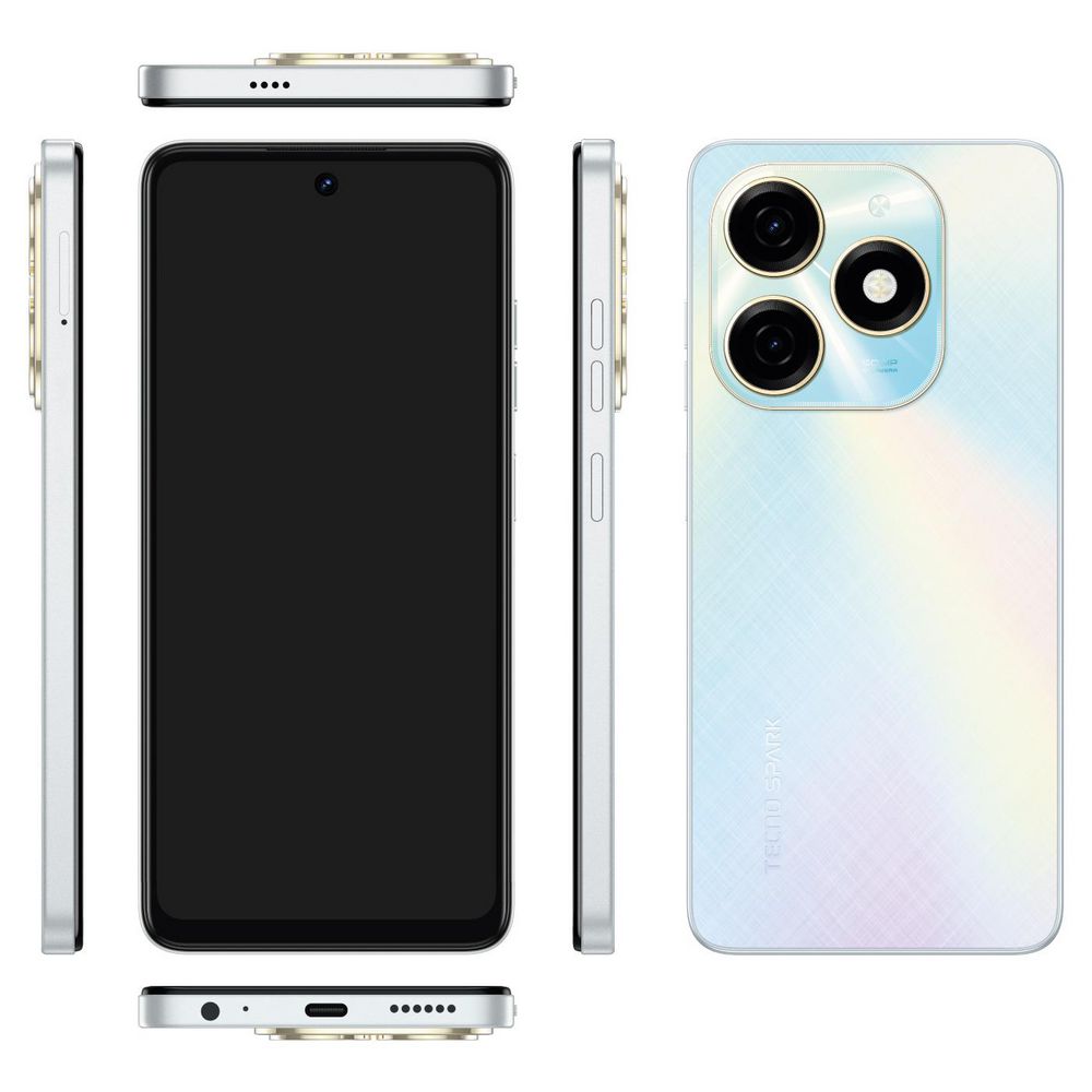 Celular TECNO MOBILE Spark 20 256 GB 8 GB RAM Blanco img #4