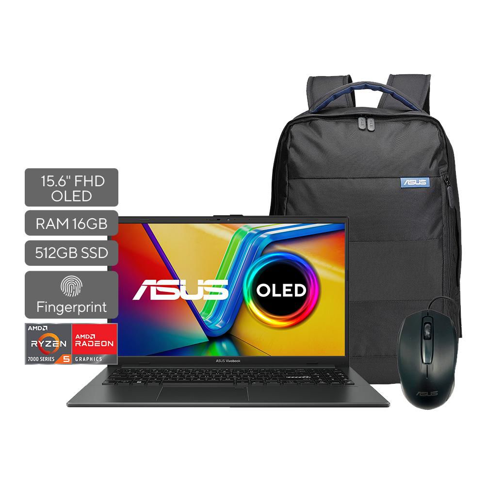 Portatil ASUS Vivobook Go 15 OLED AMD Ryzen 5 7520U RAM 16 GB 512 GB SSD E1504FAL1488W img #2