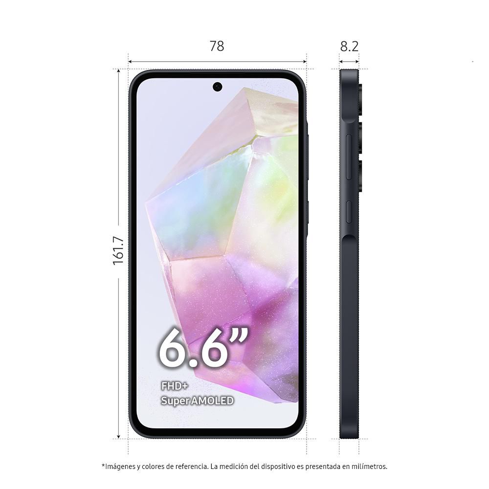 Celular SAMSUNG Galaxy A35 5G 256 GB 8 GB RAM Azul Oscuro img #3