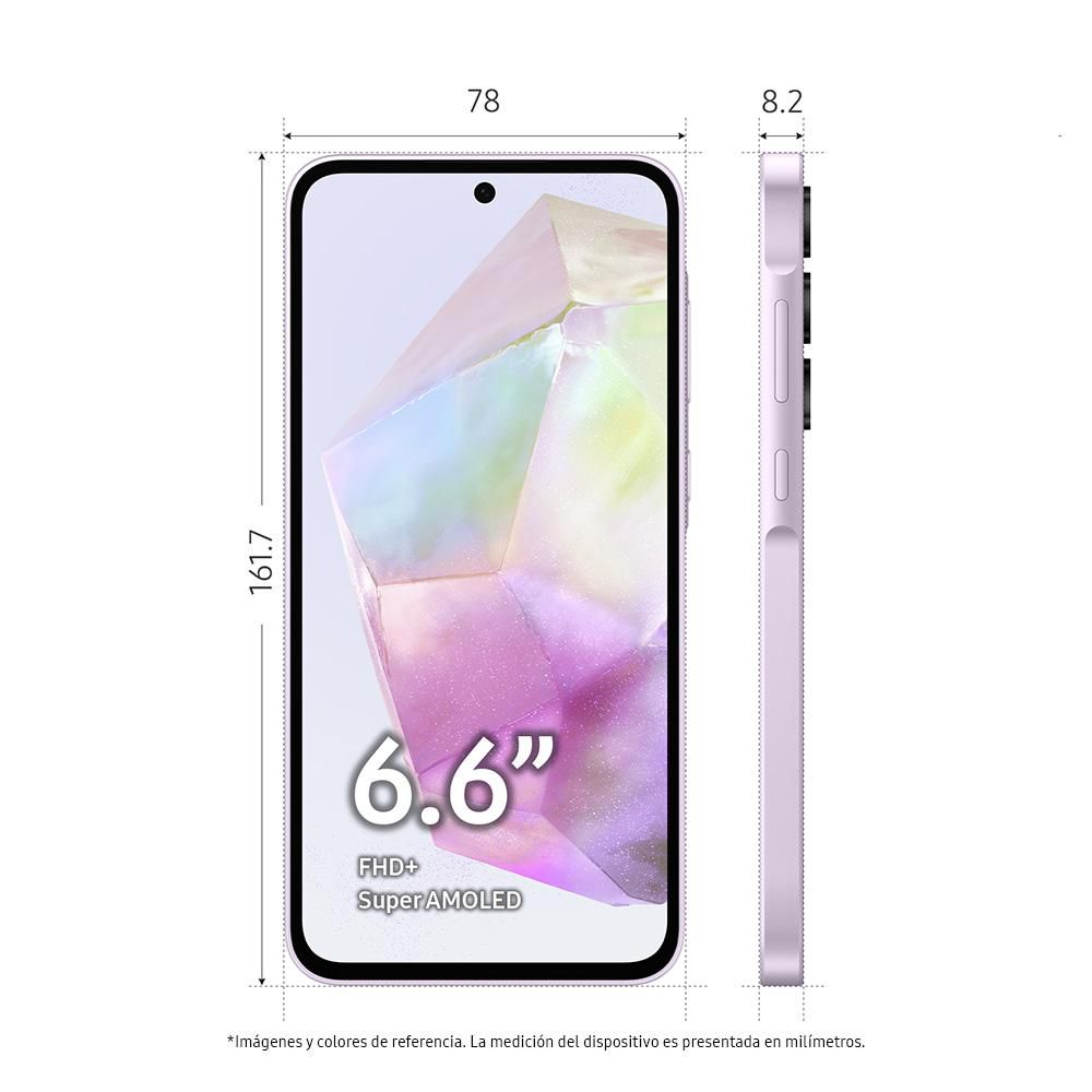 Celular SAMSUNG Galaxy A35 5G 256 GB 8 GB RAM Lila img #3