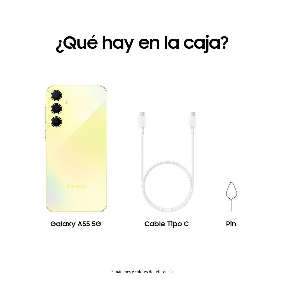 Celular SAMSUNG Galaxy A55 5G 256 GB 8 GB RAM Amarillo img #6