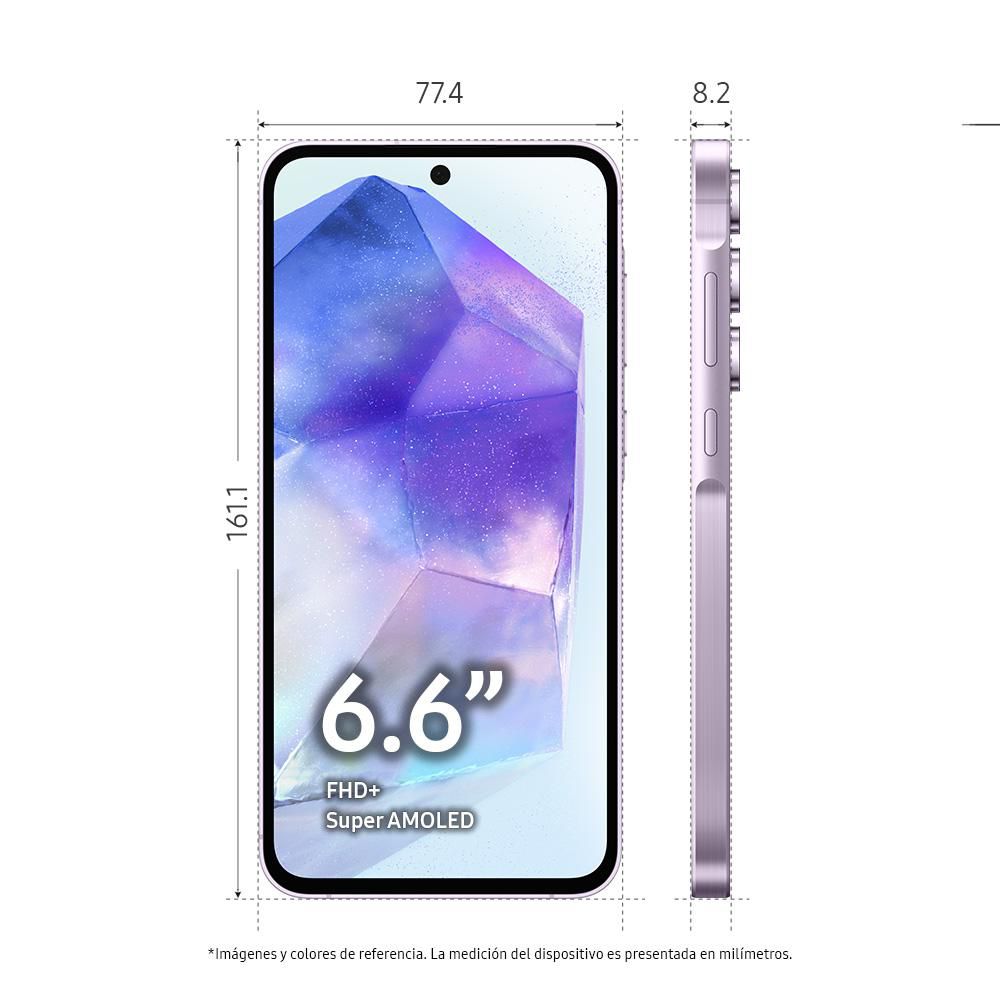 Celular SAMSUNG Galaxy A55 5G 256 GB 8 GB RAM Lila img #3