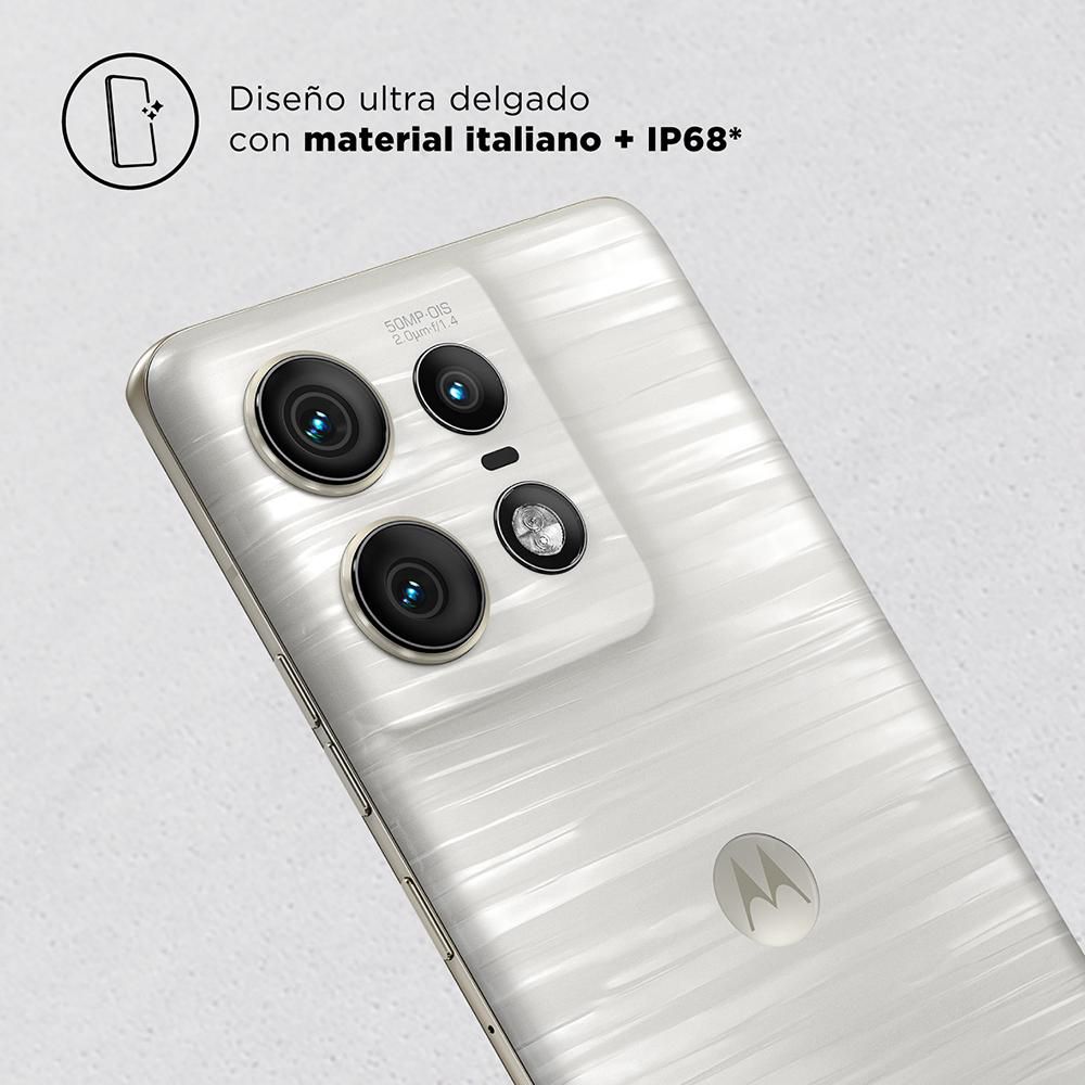 Celular MOTOROLA Moto Edge 50 Pro 512 GB 8 GB RAM Blanco Marmol img #4