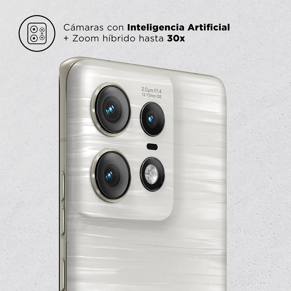 Celular MOTOROLA Moto Edge 50 Pro 512 GB 8 GB RAM Blanco Marmol img #6