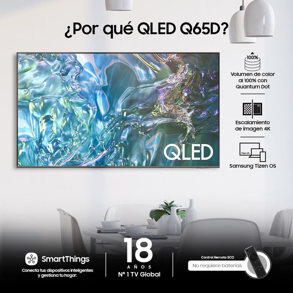 Televisor SAMSUNG 70 pulgadas QLED Uhd4K Smart TV QN70Q65DAKXZL img #2