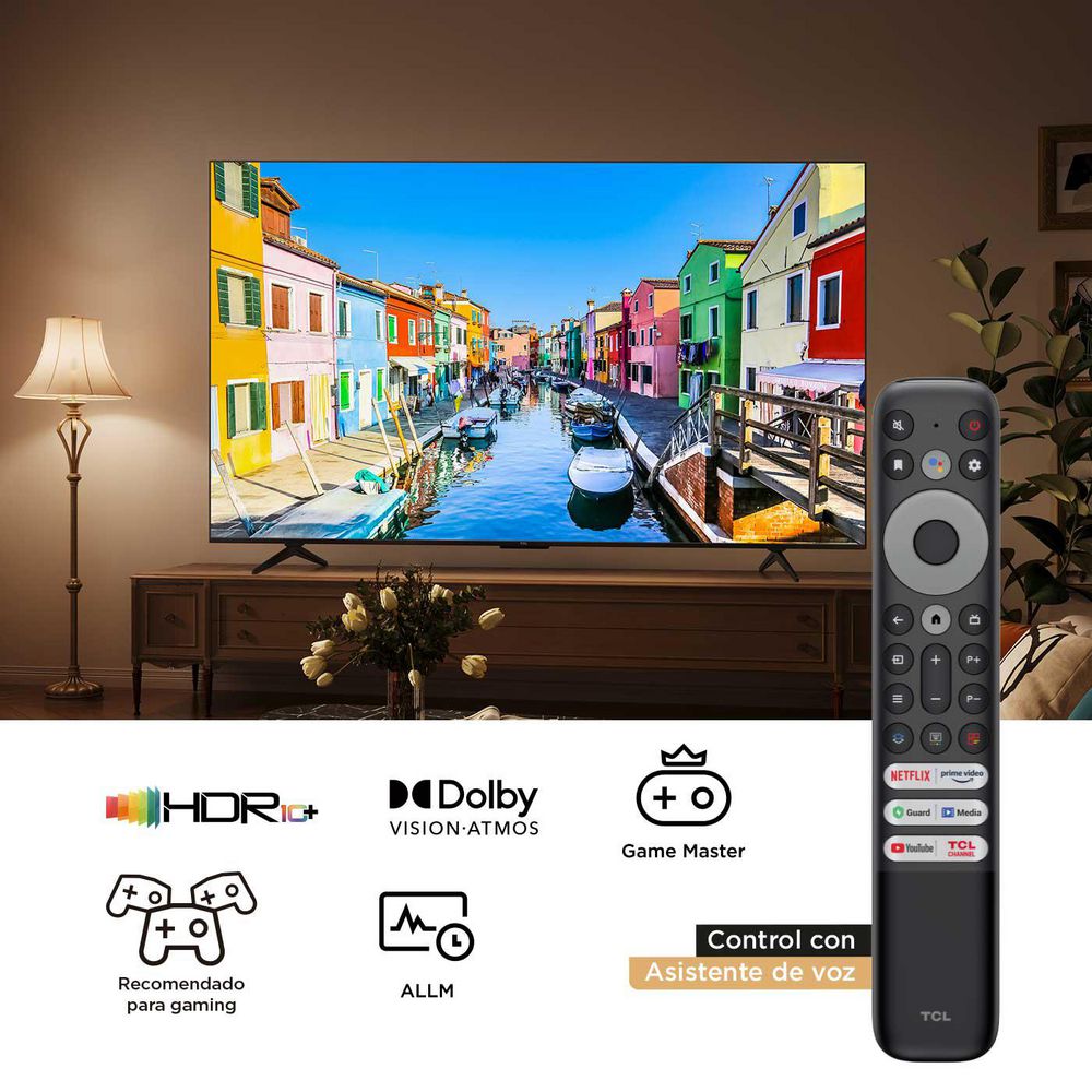 Televisor TCL 75 pulgadas QLED Uhd4K Smart TV 75C655 img #3