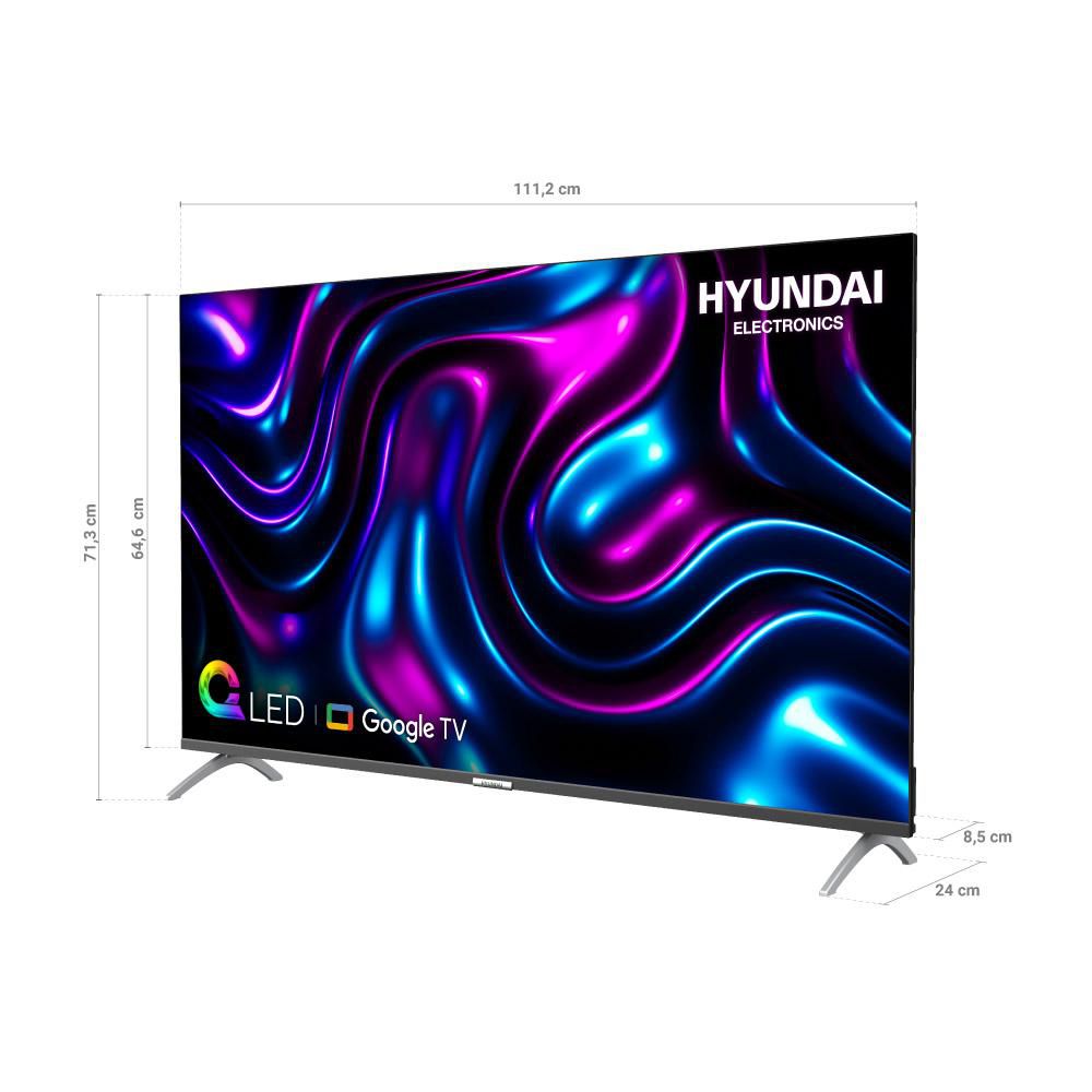 Televisor  HYUNDAI 50 pulgadas LED Uhd4K Smart TV HYLED5021QG4KM img #4