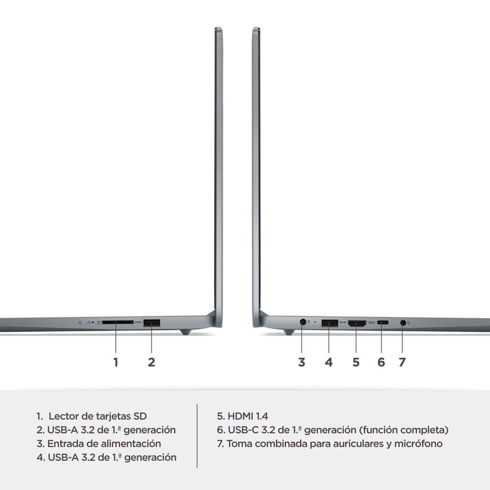 Portatil Tactil LENOVO IdeaPad Slim 3 Intel Core i7 13620H RAM 16 GB 512 GB SSD img #3