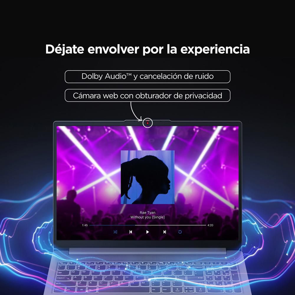 Portatil Tactil LENOVO IdeaPad Slim 3 Intel Core i7 13620H RAM 16 GB 512 GB SSD img #8