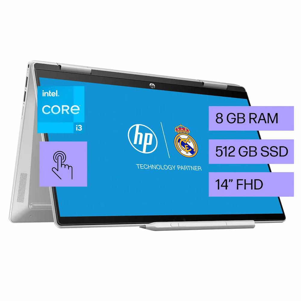 Portatil Tactil HP Pavilion Intel Core i3 1215U RAM 8 GB 512 GB SSD 14ek0010la img #2