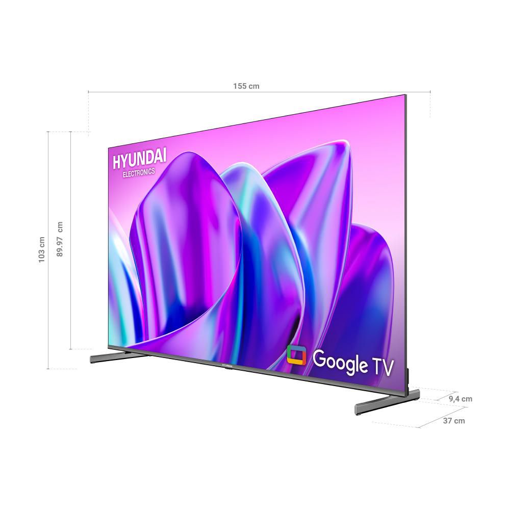 Televisor HYUNDAI 70 pulgadas LED Uhd4K Smart TV HYLED7003G4KM img #4