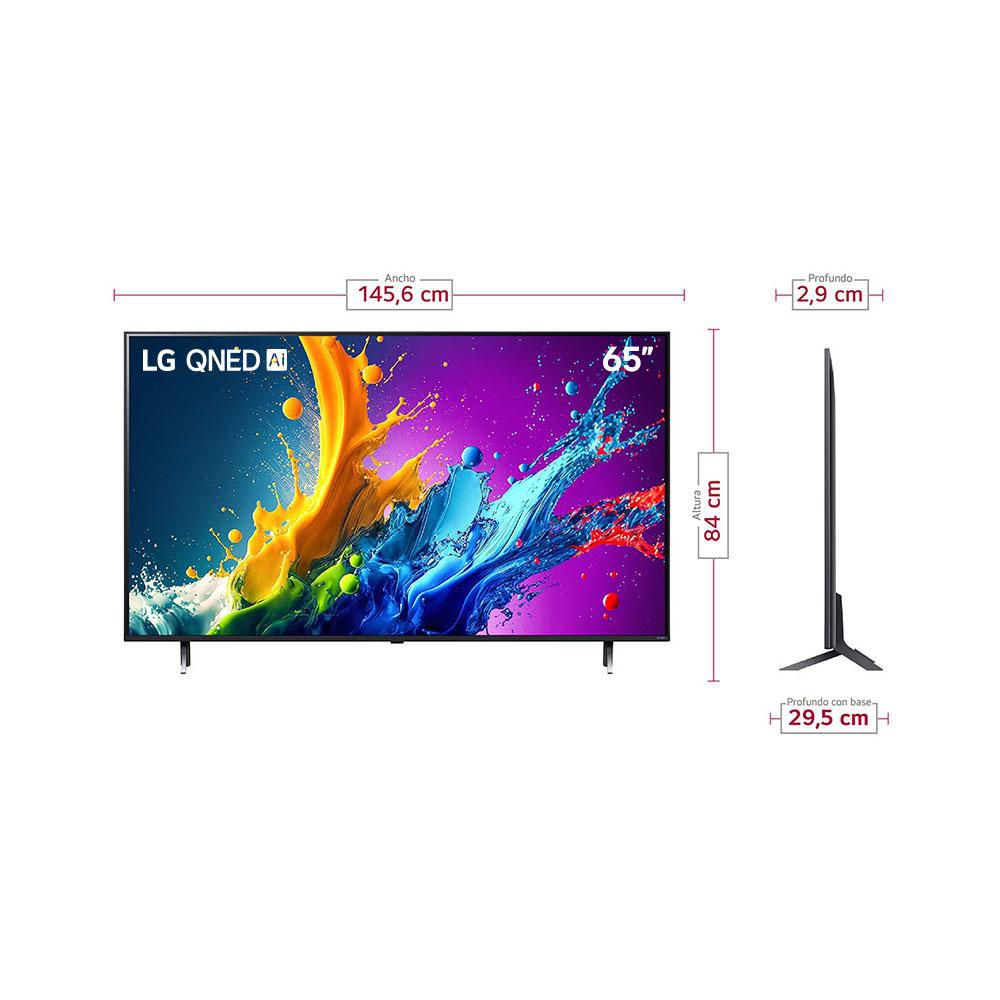Televisor LG 65 pulgadas QNED Uhd4K Smart TV 65QNED80TSA img #3