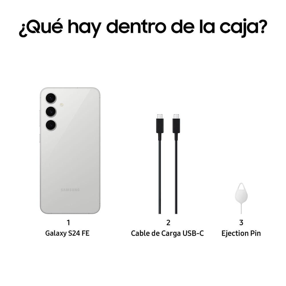 Celular SAMSUNG Galaxy S24 FE 5G 256 GB 8 GB RAM Gris img #8