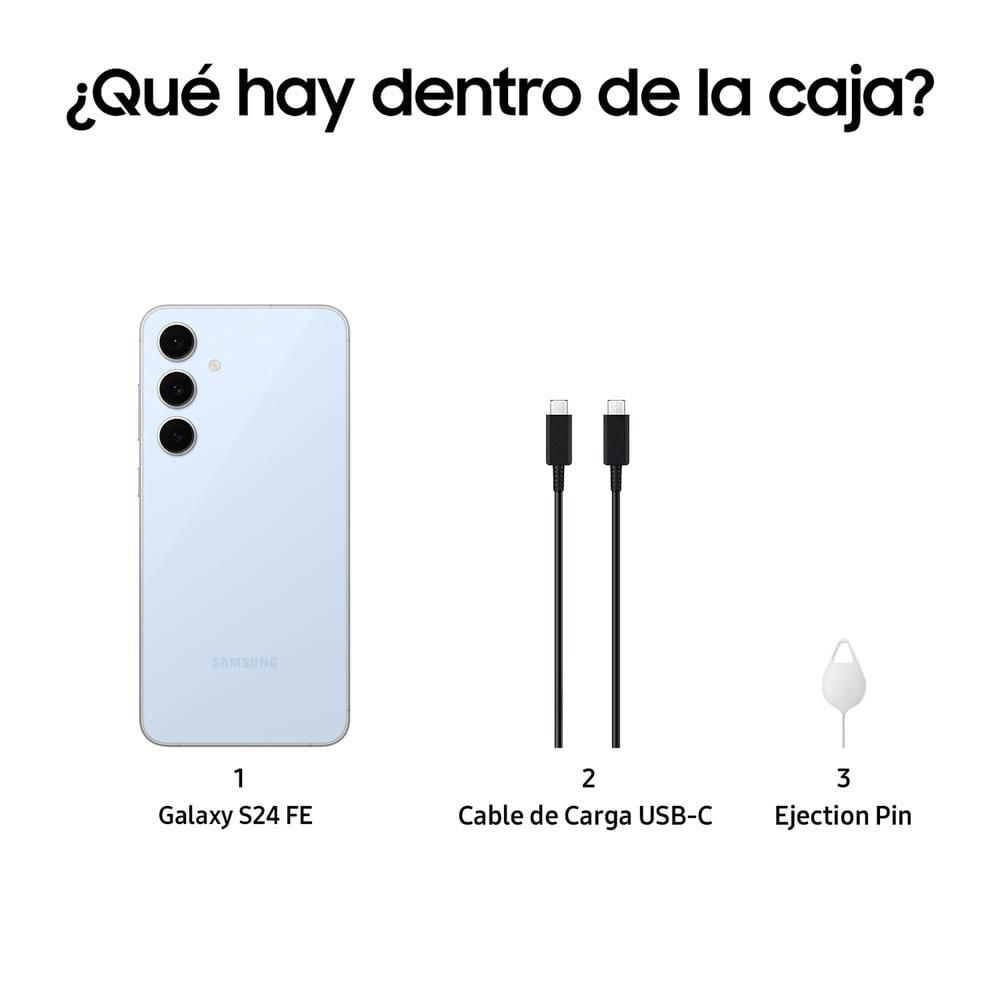 Celular SAMSUNG Galaxy S24 FE 5G 256 GB 8 GB RAM AZUL  + Galaxy Watch FE img #8