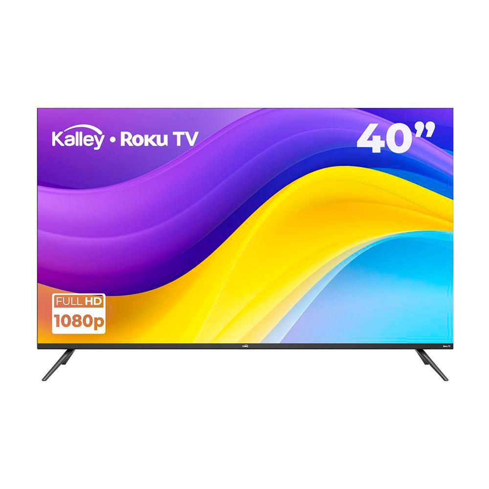 Televisor KALLEY 40 pulgadas LED Fhd Smart TV Roku TV