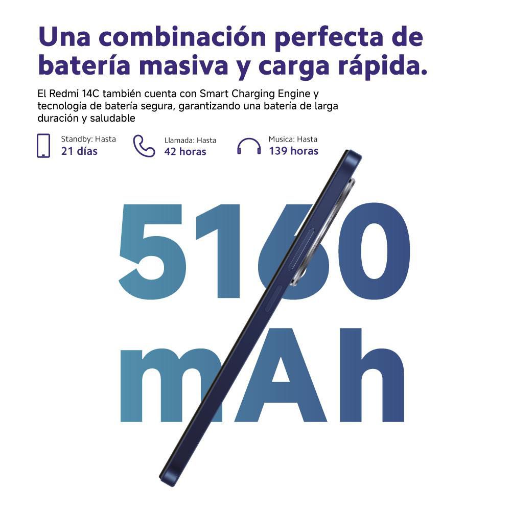 Celular XIAOMI Redmi 14C 128 GB 4 GB RAM Morado img #8