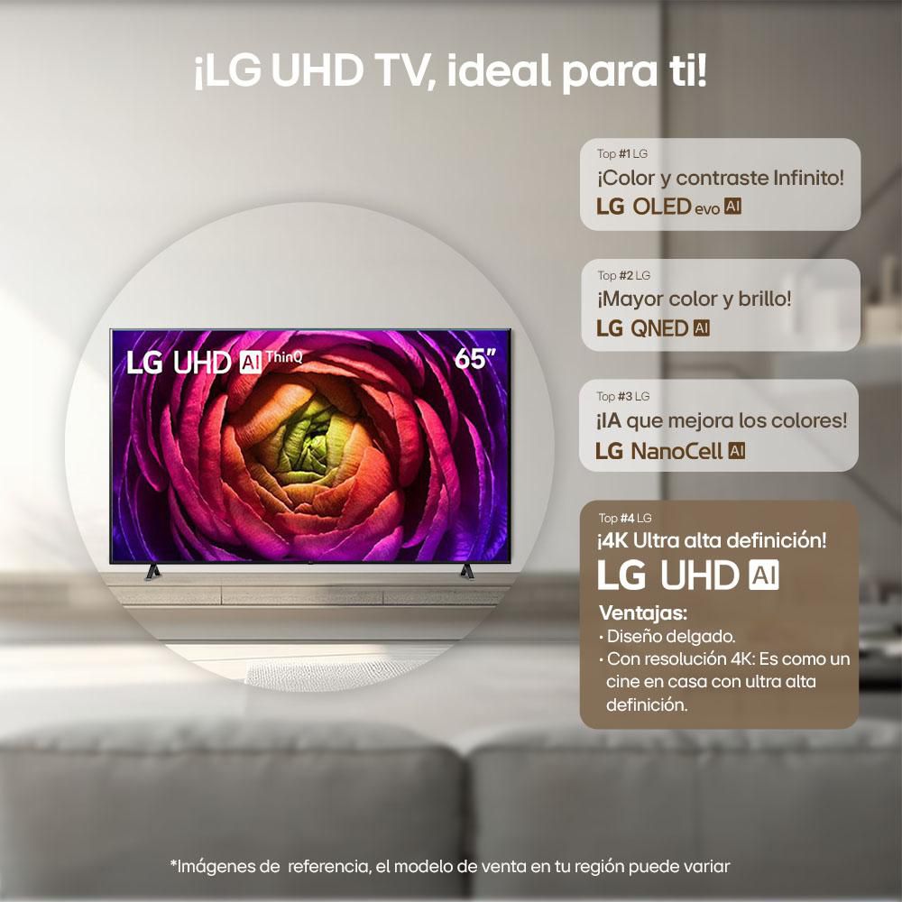 Televisor LG 65 pulgadas LED Uhd4K Smart TV 65UR7410PSA.AWC img #2