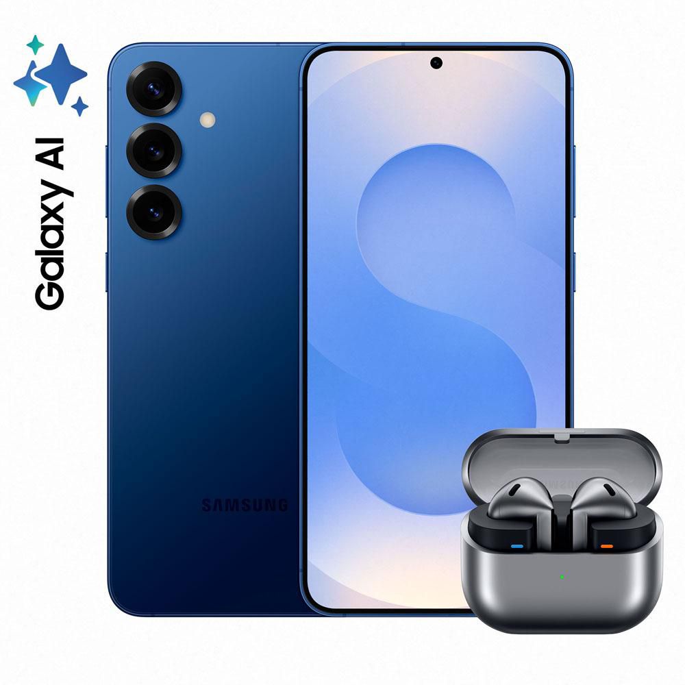 Celular SAMSUNG GALAXY S25+ 5G 512 GB 12 GB RAM AZUL  + GALAXY BUDS 3 img #1