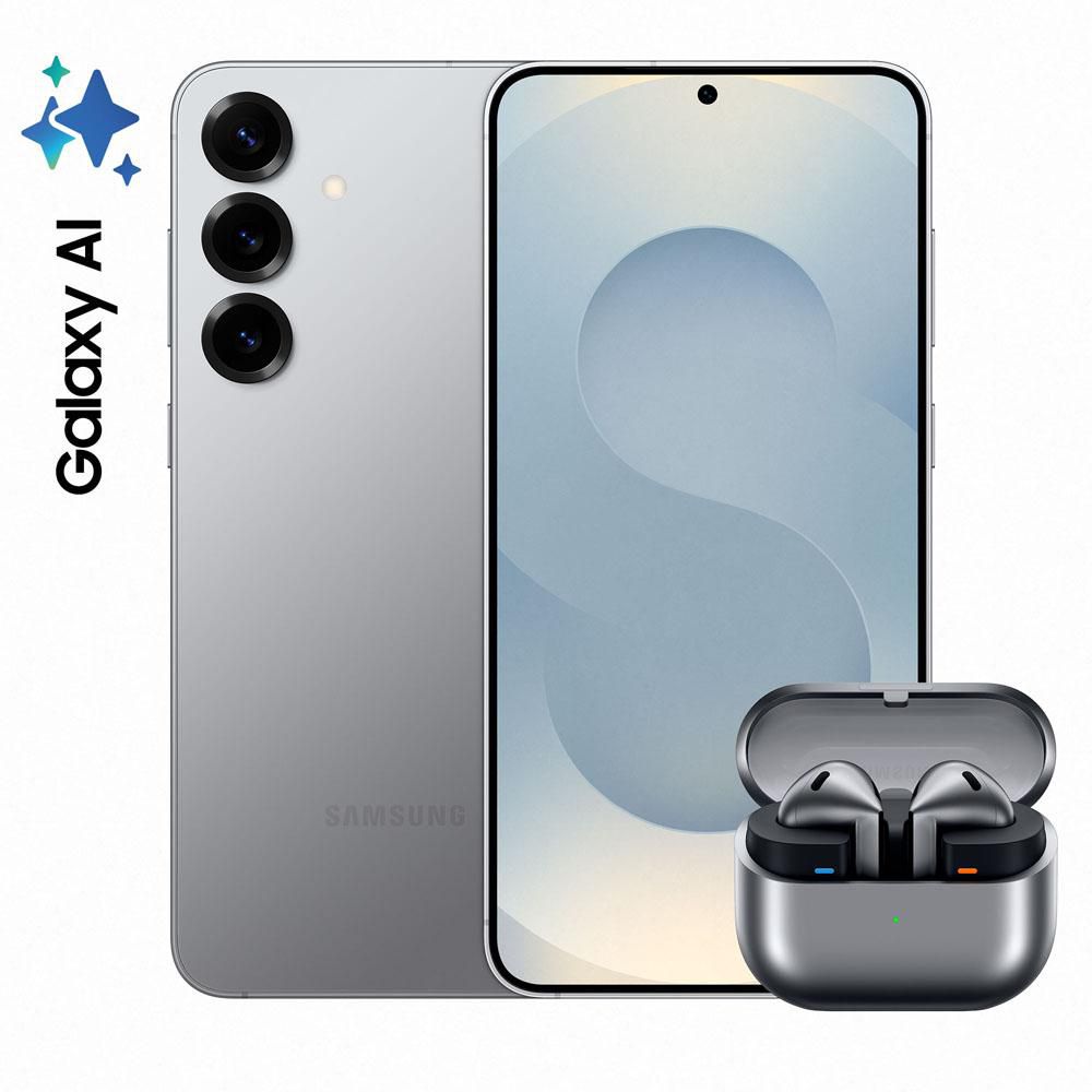 Celular SAMSUNG GALAXY S25+ 5G 512 GB 12 GB RAM PLATEADO OSCURO  + GALAXY BUDS 3 img #1