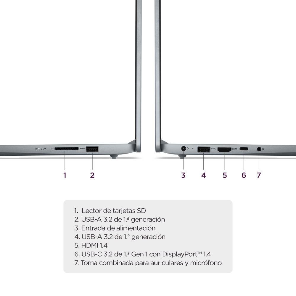 Portatil LENOVO IdeaPad Slim 3 Intel Core i3 N305 RAM 8 GB 512 GB SSD img #3