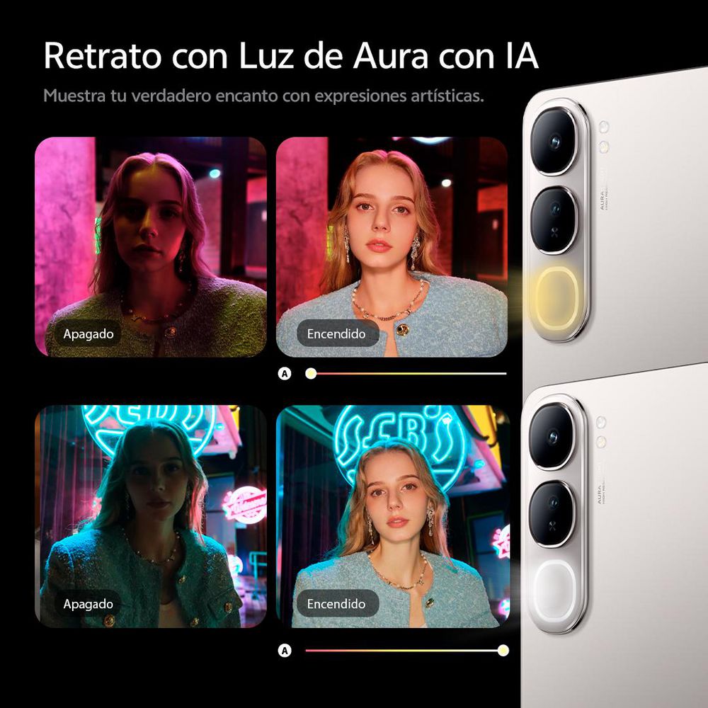 Celular VIVO V40 SE 5G 256GB 256 GB 8 GB RAM Negro  + Smartwatch img #5