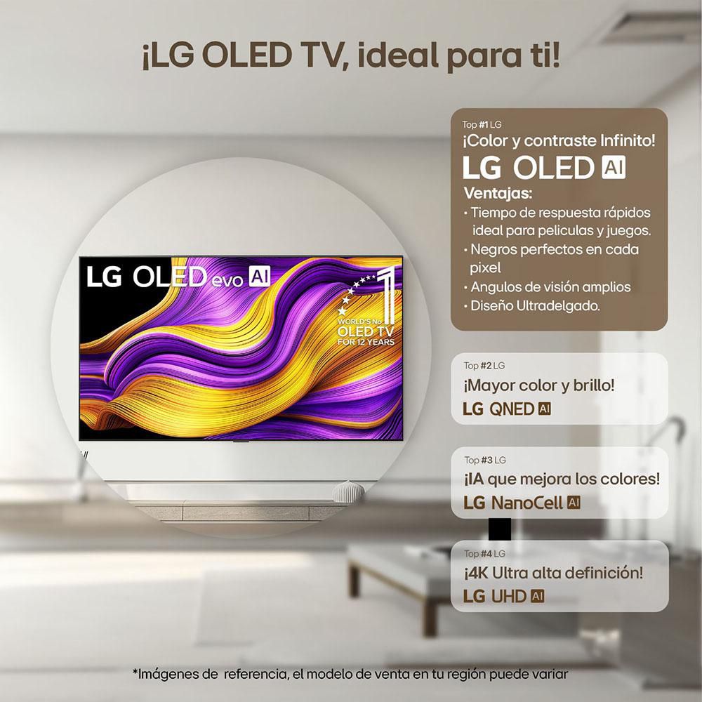 Televisor LG 77 pulgadas OLED Uhd4K Smart TV OLED77G5PSA.AWC img #2
