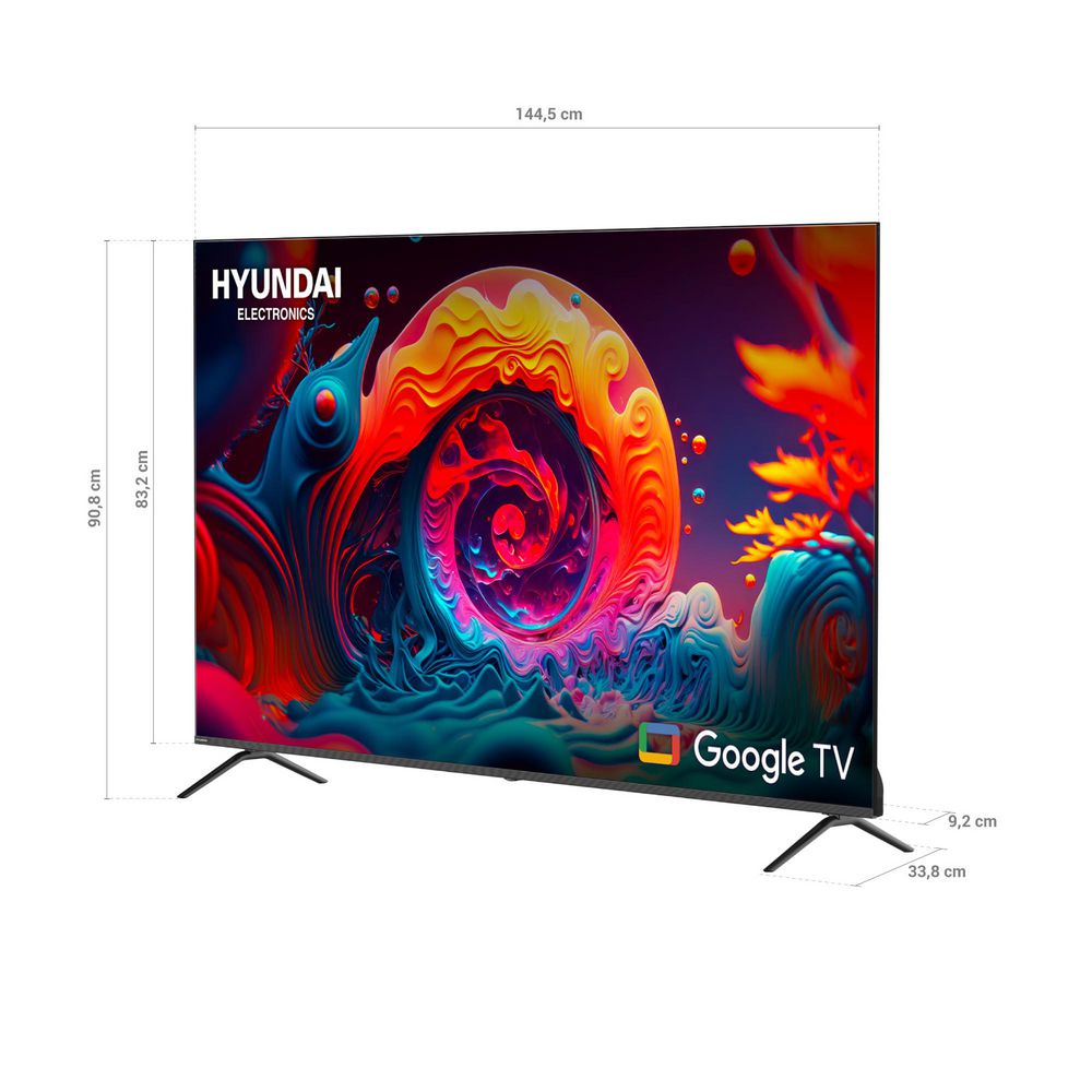 TELEVISOR HYUNDAI 58 pulgadas LED Uhd4K Smart TV HYLED5812G img #4