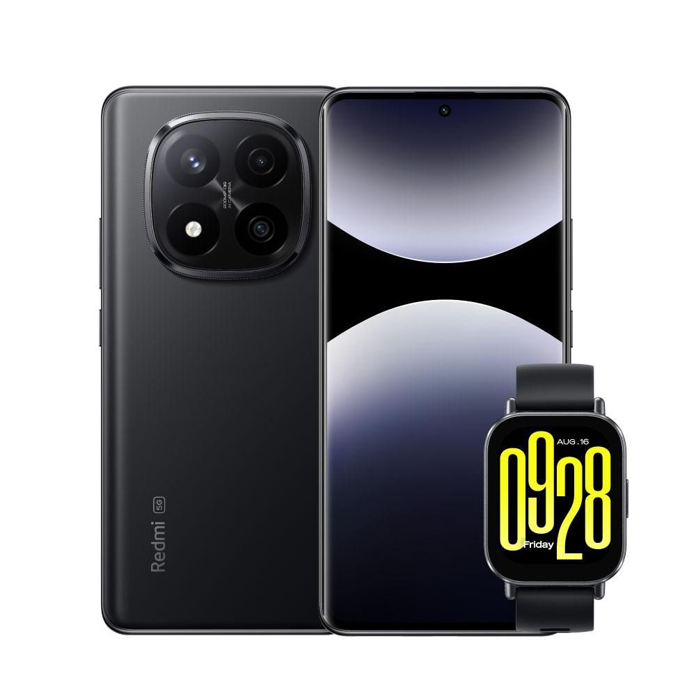 Celular XIAOMI Redmi Note 14 Pro+ 5G 256 GB 8 GB RAM Negro  + Watch 5 Active img #1