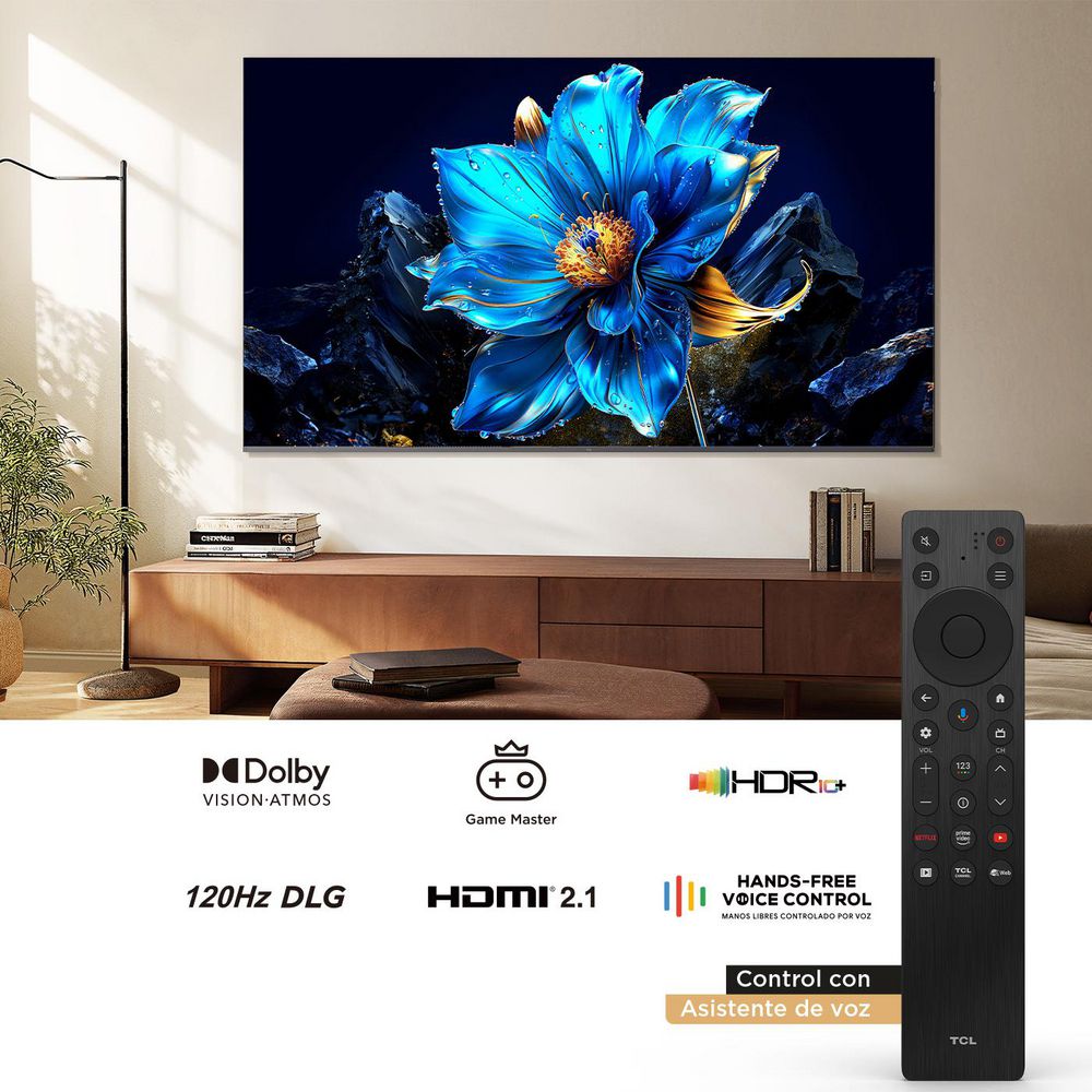 Televisor TCL 75 pulgadas QLED Uhd4K Smart TV 75P7K img #3