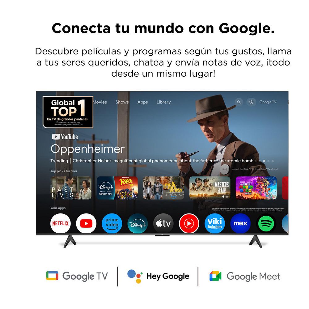 Televisor TCL 75 pulgadas QLED Uhd4K Smart TV 75P7K img #5