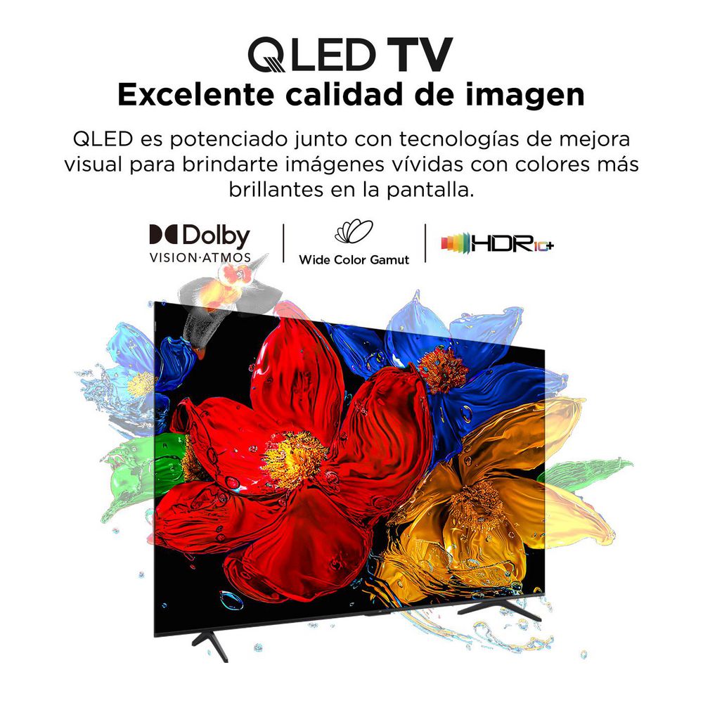 Televisor TCL 75 pulgadas QLED Uhd4K Smart TV 75P7K img #6