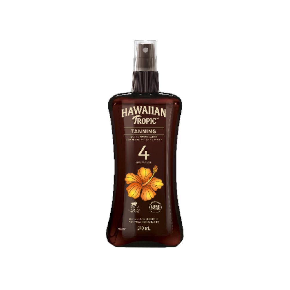 Bronceador HAWAIIAN TROPIC Dark Tanning Spf 4 (240  ml)