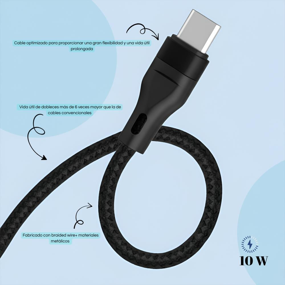 Cargador 3 En 1 Carga Rápida Usb/Lighting/Microusb/Usb C Pd img #4