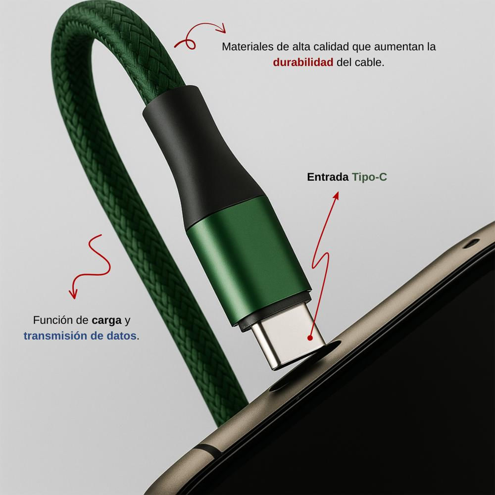 Cargador 3 En 1 Carga Rápida Usb/Lighting/Microusb/Usb C Pd img #5