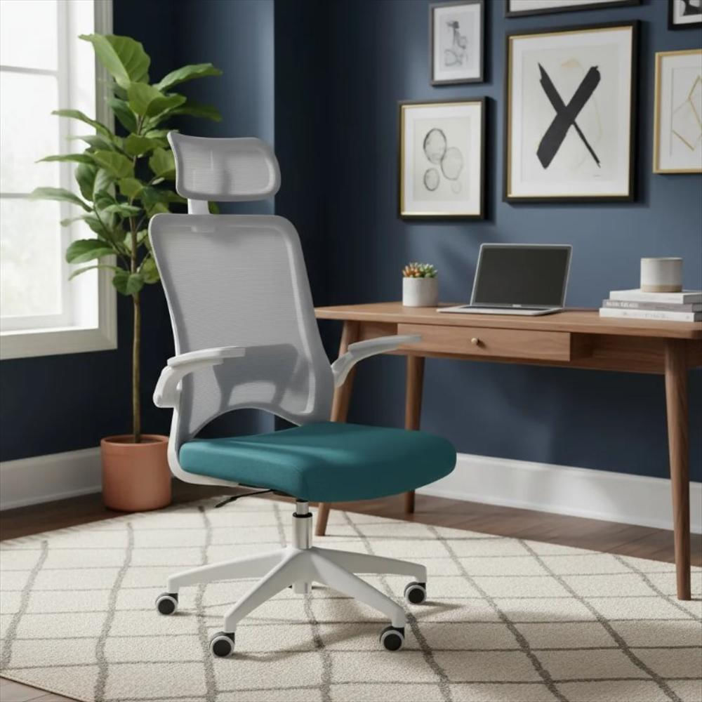 Silla De Oficina Gerencial Asiento En Tipo Paño img #2