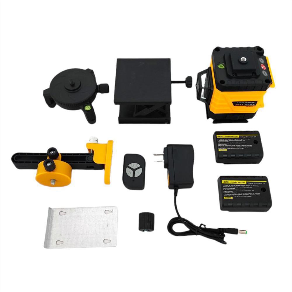 Nivel Laser 12 Lineas Verde Recargable Maletin Autonivelante img #3