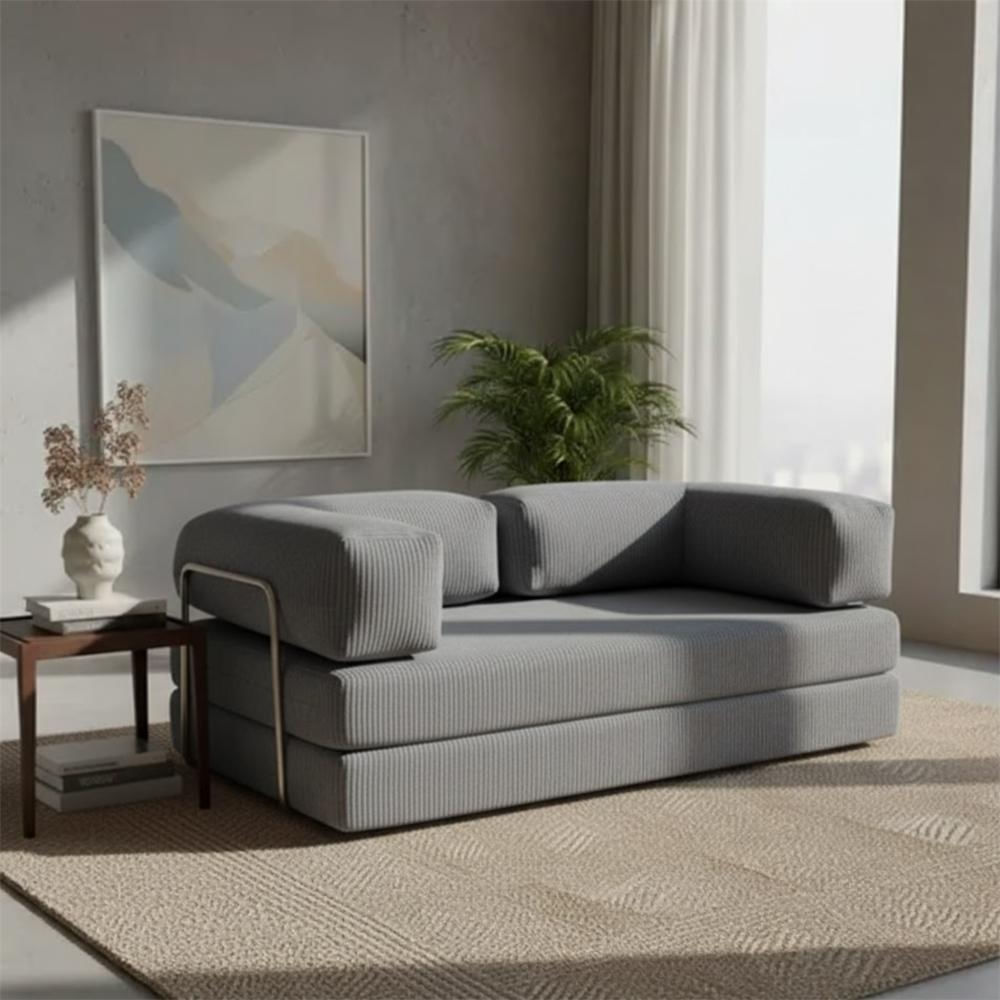 Sofá Cama Teddy Petfriendly Gris Claro img #2